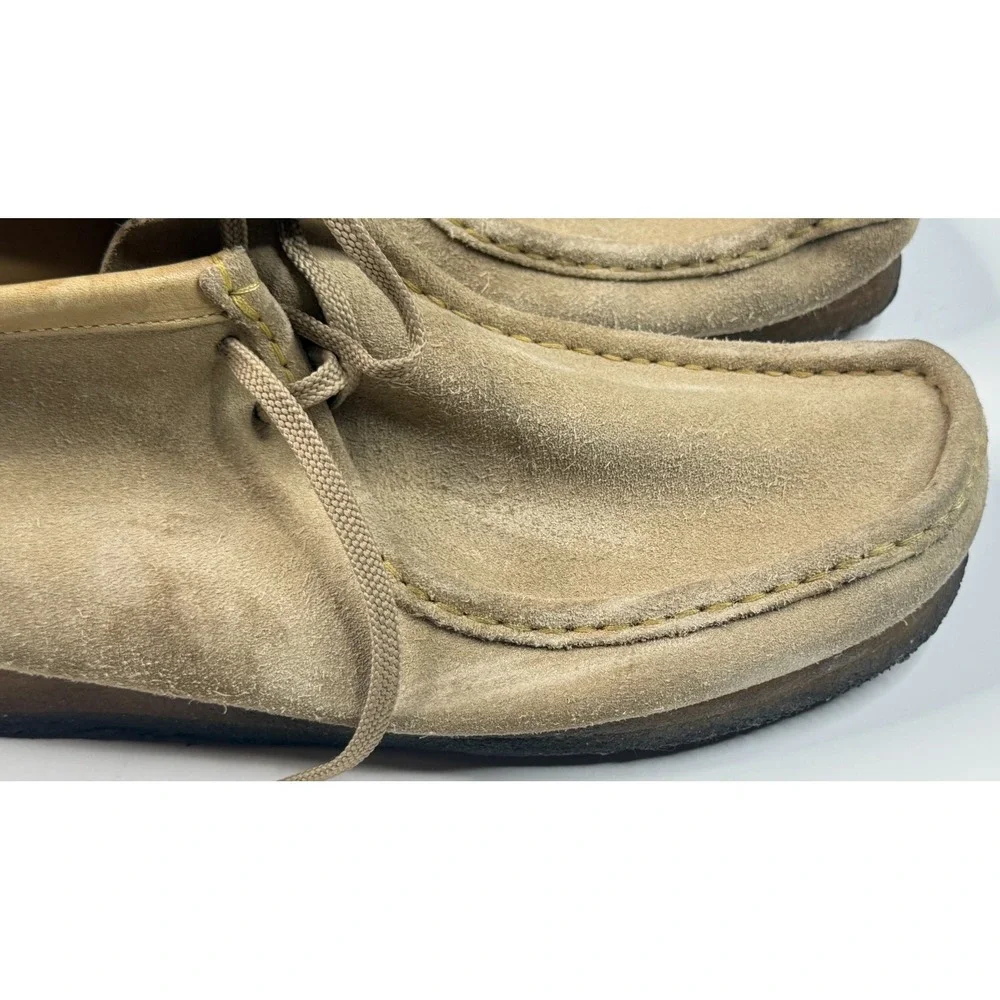 Clarks Originals‎ Men's Suede Wallabee With Natural Crepe Sole Size 12M